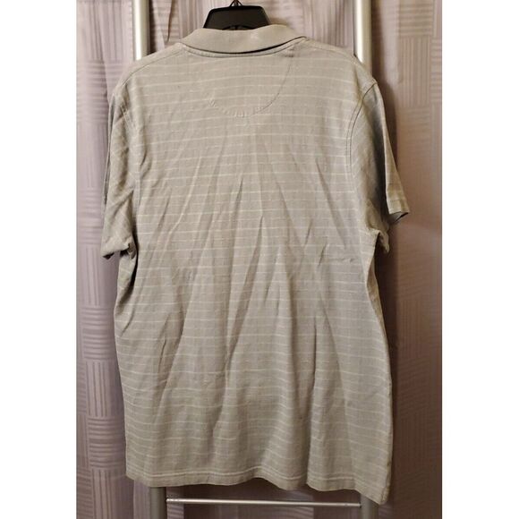 Tasso Elba Shirt Mens X Large Green Polo Short Sleeve Pullover Golf - Picture 4 of 4